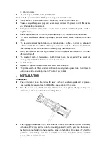 Предварительный просмотр 3 страницы NOUVOLED SOLAR PRO 200 TW User Manual