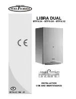 Nova Florida LIBRA DUAL BTFS 24 Installation, Use And Maintenance Manual preview