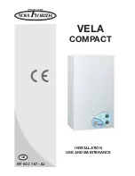 Предварительный просмотр 1 страницы Nova Florida VELA COMPACT Installation Use And Care Manual