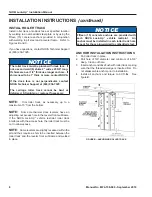 Preview for 10 page of Nova Technology International, LLC Lock-Up Installation Manual