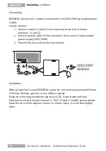 Предварительный просмотр 11 страницы Nova Vizantija Bionova Line Burner L Automatic Installation And Operation Manual