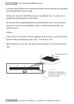 Предварительный просмотр 13 страницы Nova Vizantija Bionova Line Burner L Automatic Installation And Operation Manual