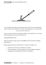 Preview for 15 page of Nova Vizantija Bionova Round Burner L Installation And Operation Manual