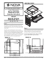 Preview for 1 page of Nova 50-9-2121 Assembly Instructions