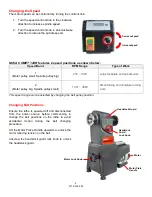 Предварительный просмотр 12 страницы Nova COMET 14DR Operation Manual