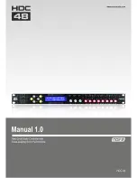 Nova HDC 84 User Manual preview