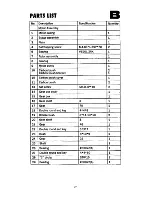 Предварительный просмотр 29 страницы Nova MB 1931 Instruction Manual