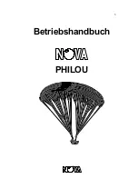 Nova PHILOU Operator'S Manual preview