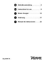 Preview for 2 page of Nova RETRO FRIT FONDUE Instructions For Use Manual