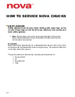 Предварительный просмотр 1 страницы Nova SKU 13060 How To Service