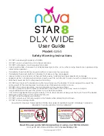 Nova STAR 8 DLX WIDE 4264 User Manual preview