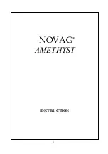 Novag AMETHYST Instruction preview