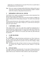 Preview for 5 page of Novag Carnelian II Manual