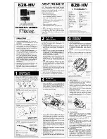 Предварительный просмотр 1 страницы NOVAK 828-HV Instruction Manual