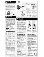 Предварительный просмотр 2 страницы NOVAK 828-HV Instruction Manual