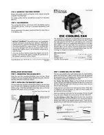 Preview for 1 page of NOVAK ESC COOLING FAN Manual