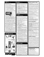 Предварительный просмотр 2 страницы NOVAK EXPLORER SPORT Operating Instructions