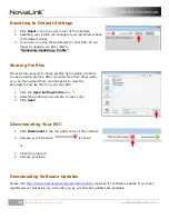 Preview for 10 page of NOVAK NOVALINK 1.3 Instruction Manual