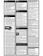 Preview for 2 page of NOVAK TEMPEST PRO Operating Instructions