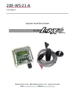 Novalynx 200-WS-01B User Manual preview