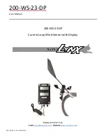 Preview for 1 page of Novalynx 200-WS-23-DP User Manual