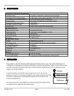 Preview for 5 page of Novalynx 200-WS-23-DP User Manual