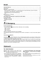 Preview for 3 page of Novamatic EKI 1220-IB Instructions For Use Manual