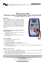 NOVANEX BLUE Line ESR Quick Start Manual preview