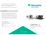 Novanta Lightning II XY2-100 Important Instructions preview