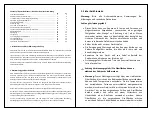 Preview for 2 page of NOVAQ NV-600ABK Operating Manual