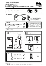 Предварительный просмотр 1 страницы Novar Trend 2VID Installation Instructions