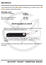 Предварительный просмотр 6 страницы NovaSail NS-START POCKET V2 Operating Manual