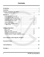 Предварительный просмотр 2 страницы NovaSail NS350 Operating Manual