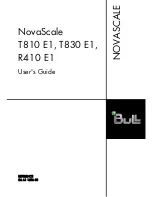 Предварительный просмотр 1 страницы NovaScale r410 e1 User Manual