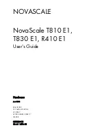 Предварительный просмотр 3 страницы NovaScale r410 e1 User Manual