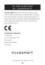 Preview for 27 page of novasmart RunR III User Manual