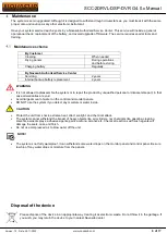 Предварительный просмотр 6 страницы Novasub SCC-2DRVL-DSP-DVR G4.0.x Operation Manual