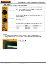 Preview for 8 page of Novasub SCCW-2DRVL-DSP-DVR3-DDG-G4.0 Series Manual