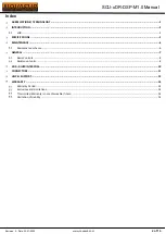 Preview for 2 page of Novasub SCU-xDR-DSP-M1.0 Operation Manual