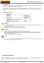 Preview for 6 page of Novasub SCU-xDR-DSP-M1.0 Operation Manual