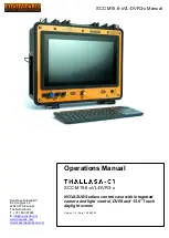 Preview for 1 page of Novasub THALLASA-C1 Operation Manual