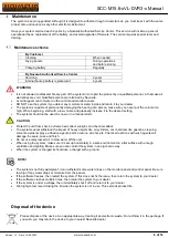 Preview for 6 page of Novasub THALLASA-C1 Operation Manual