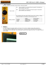 Preview for 8 page of Novasub THALLASA-C1 Operation Manual