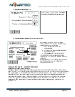 Предварительный просмотр 21 страницы NovaTec NovaWheel NWB Series Instruction Manual