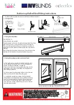 NovaTec NV BLINDS eclectics Instructions preview