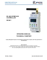 Предварительный просмотр 1 страницы Novatek-electro EM-481 Operating Manual