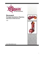 Novatek Duravent V1000 Operation And Maintenance Manual preview