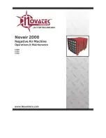 Preview for 1 page of Novatek novair 1000 f1000 Operation & Maintenance Manual