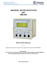 Novatek UBZ-304 Operating Manual preview