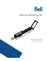 Novatel BELL U727 Getting Started Manual предпросмотр